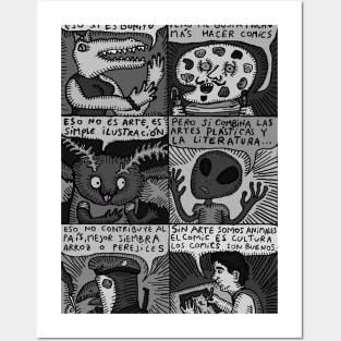 Autobiographical comic Posters and Art